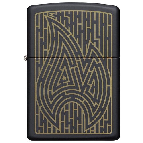   Zippo 49597 Maze Black matte,  4250