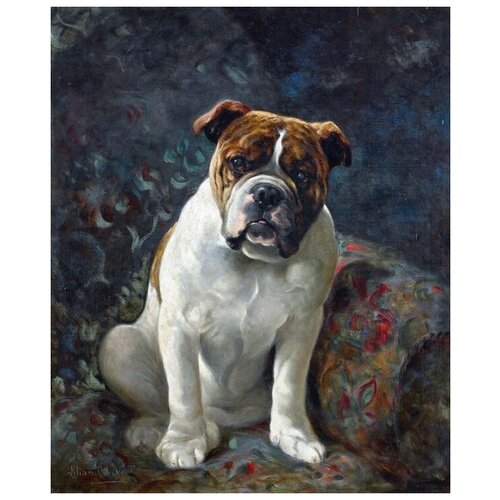     (A Bulldog)   50. x 61.,  2300