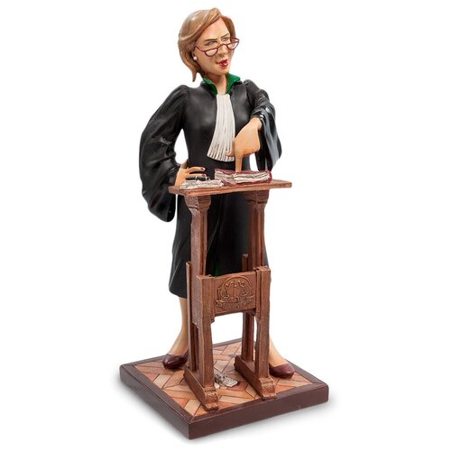    (Forchino) FO84011, Lady Lawyer Figurine,  ,  7999 Gillermo Forchino