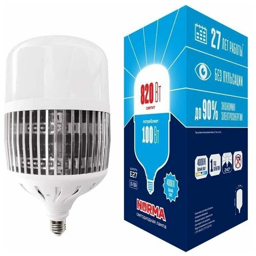  // Volpe LED-M80-100W/4000K/E27/FR/NR  , .  Norma.   (4000K). .  Volpe.,  1202 VOLPE