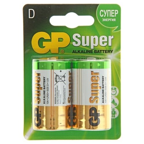   GP Super, D, LR20-2BL, 1.5, , 2 .,  735