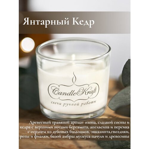       CandleKraft Cedarwood Amber Aroma Mini 