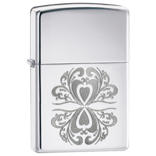  Zippo MIRRORED HEARTS,  4269