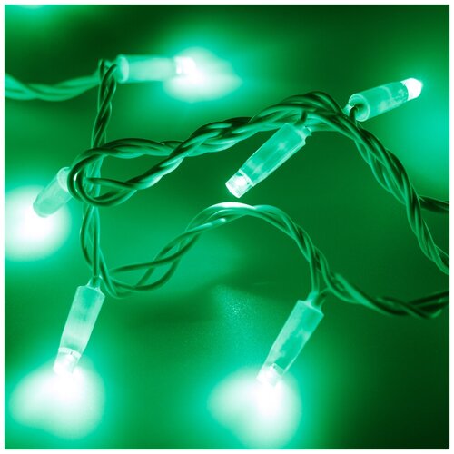   ARD-STRING-CLASSIC-10000-WHITE-100LED-FLASH GREEN (230V, 7W) (Ardecoled, IP65),  1100