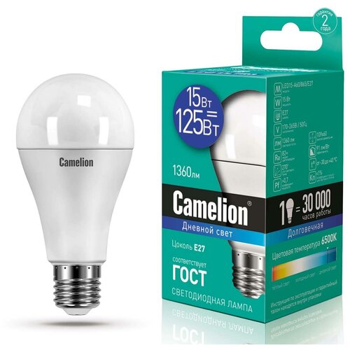   10   Camelion LED15-A60/865/E27,  1820