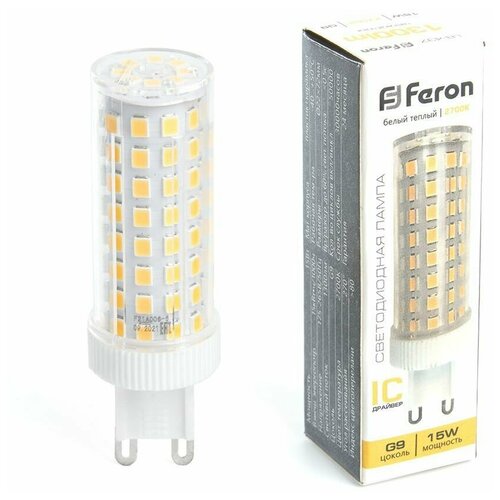   Feron LB-437 G9 15W 2700K 38212,  407