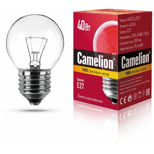 Camelion   E27 40 Camelion 40/D/CL/E27,  147