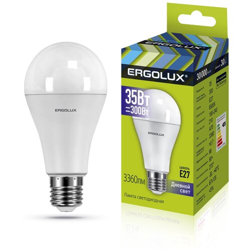  Ergolux Led-a70-35w-e27-6k (.   35 E27 6500K 180-240),  600 Ergolux