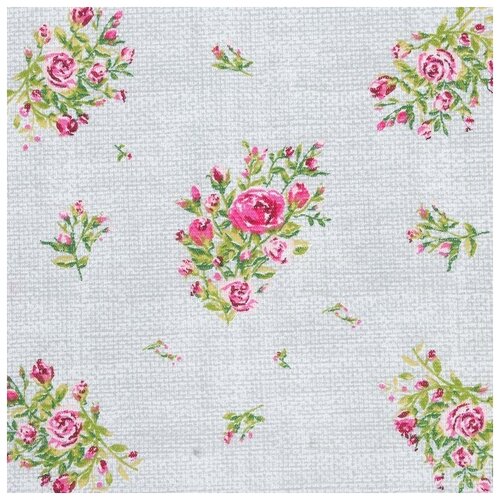   Roses on linen 146220 , 100% ,  164 /2  9149323 .,  936