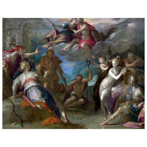      (The Amazement of the Gods)    51. x 40.,  1750
