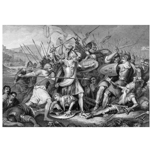       (Battle of agincourt) 72. x 50.,  2590