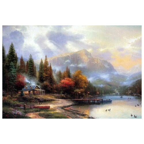      (Mountain lake) 8   75. x 50.,  2690