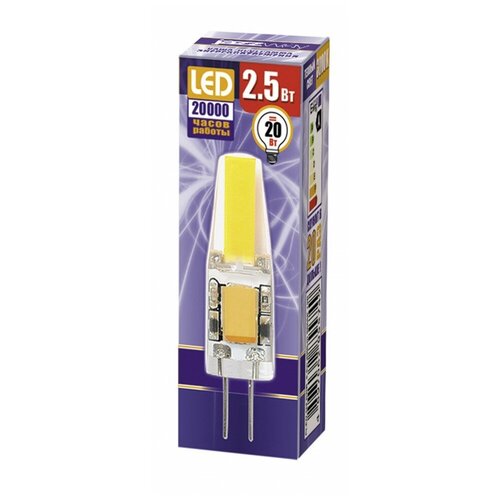   PLED-G4 COB 2,5W 3000K 12 (2.5W=20, 200Lm) ( 10*39) Jazzway,  322