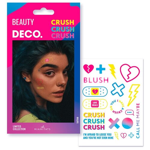      `DECO.` CRUSH CRUSH CRUSH by Miami tattoos,  711