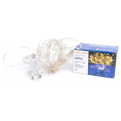 �������� ������������ ���� , SE-STRING-10100P, 10�, 100 LED, ����������, ������. ���� 1,5�, Funray, ���� 649�