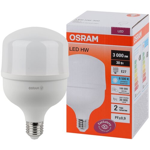  30 76797 LED HW 30W/865 230V E27 3000 6500K    OSRAM,  640