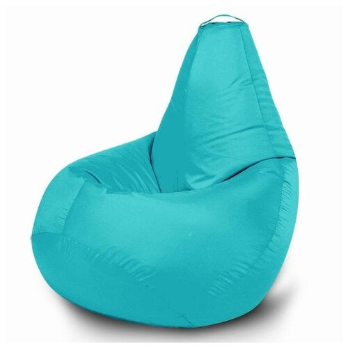 MyPuff Внешний чехол для кресла мешка Груша, размер XXXL-Стандарт, оксфорд, сине-голубой, цена 1055р