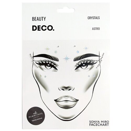      `DECO.` FACE CRYSTALS by Miami tattoos (Sparkle),  765