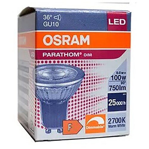   OSRAM  PAR16 GU10 9,6 220 750 2700   ,  1,  1646