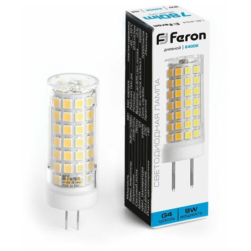   Feron LB-434 G4 9W 6400K,  206