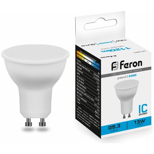   Feron LB-960 MR16 GU10 13W 6400K,  142