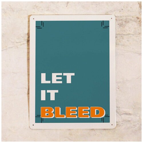   Let it BLEED, , 2030 .,  842