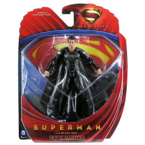  Mattel DC Man Of Steel Superman Black Suit 2013 Movie Masters    15 Snyder Cut,  4990