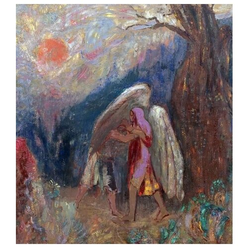       (Jacob and the Angel)   60. x 66.,  2760