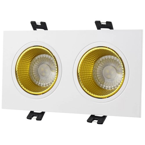 Denkirs () DK3072-WH+YE  , IP 20, 10 , GU5.3, LED, /, ,  1421