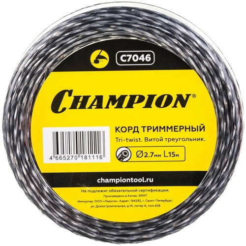   Tri-twist 2.7*15 ( ), Champion,  369