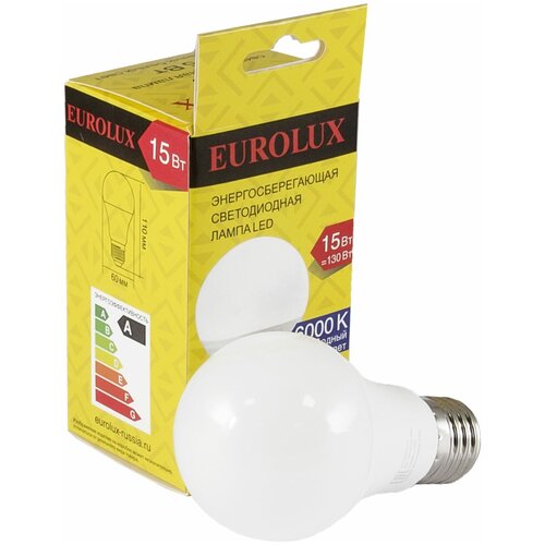   LL-E-A60-15W-230-6K-E27 (, 15, ., 27) Eurolux,  87