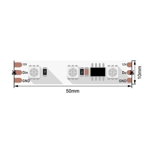 ����� �� ������� 3� ������������ SWG ��������, 5050, 60 LED/�, 14,4 ��/�, 12�, IP20, RGB, (5 �), ���� 3950�