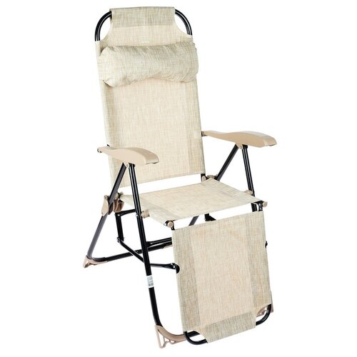 Кресло-шезлонг К3, 82 x 59 x 116 см, белый дым, цена 7261р