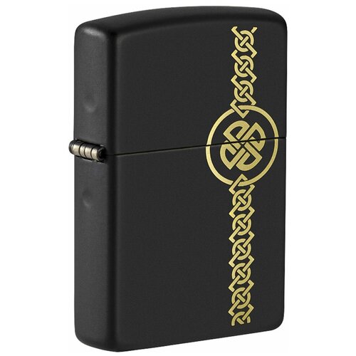 ������������ ���������� ��������� ZIPPO 49518 Celtic Design � ��������� Black Matte - ��������� ����, ���� 4760�