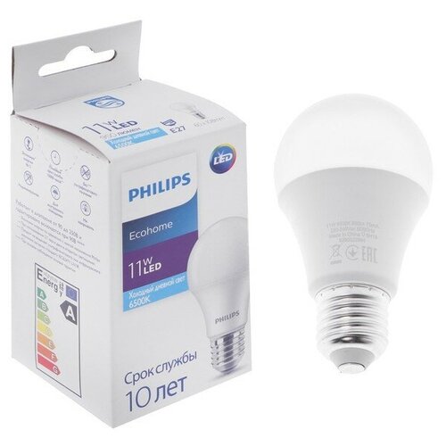   Philips Ecohome Bulb 865, E27, 11 , 6500 , 950 ,  7673394,  297