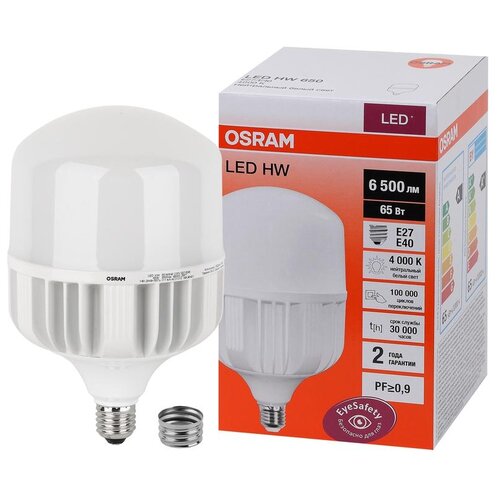  Osram LED  65W 4000 230V E27+E40 6500 IP20 LED HW  ,  1,  1326