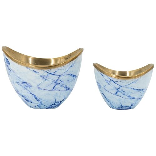 LB78245-BLUE ����, ����� �� 2 �������� 21,5x21x16 ��, Glasar, ���� 9167�