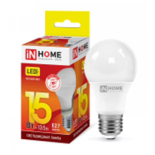   IN HOME LED-A60-VC, 27, 15 , 230 , 3000 , 1350 ,  225