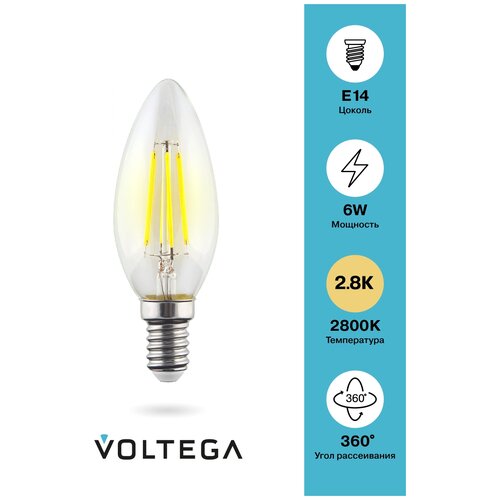  Voltega LED E14 6W 7019,  116