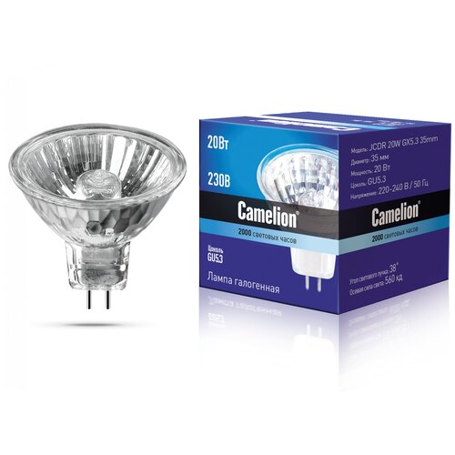   MINI JCDR (MR11) 20 220 35, CAMELION JCDR 20W GX5.3 35MM (10 .),  1635