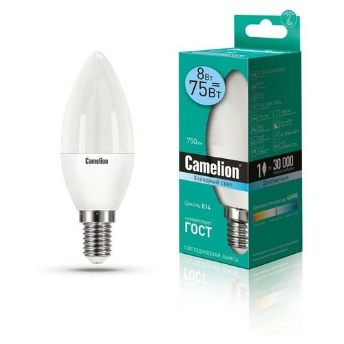    LED8-C35/845/E14 8  4500 . E14 750 170-265 Camelion 12386 (9.),  1431 CAMELION