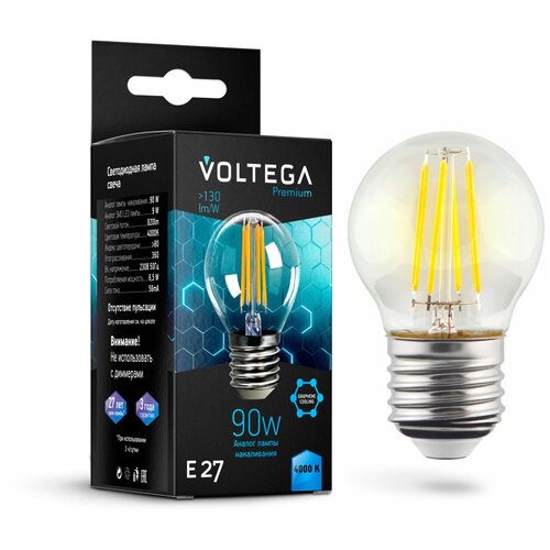  Voltega LED E27 9W 7139,  189