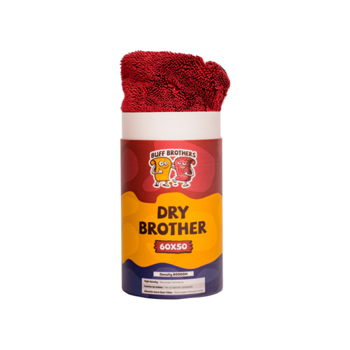 BUFF BROTHERS    DRY BROTHER MAROON 60x50,  880