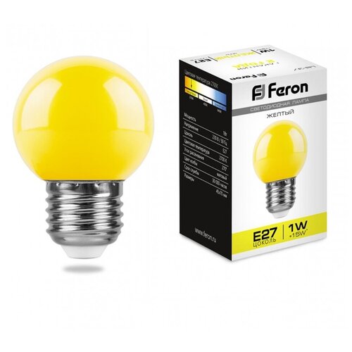   E27 1W () G45 Feron LB-37 (25879) - 10 .,  720