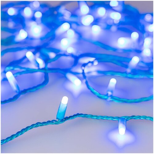   ARD-STRING-CLASSIC-10000-BLUE-100LED-MILK-FLASH Blue (230V, 7W) (Ardecoled, IP65),  3070