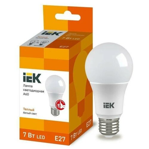 IEK   ECO A60 7  3000 . . E27 630 230-240  LLE-A60-7-230-30-E27,  80