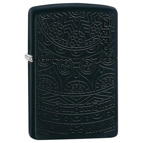    ZIPPO 29989 Tone on Tone Design   Black Matte -   ,  4760