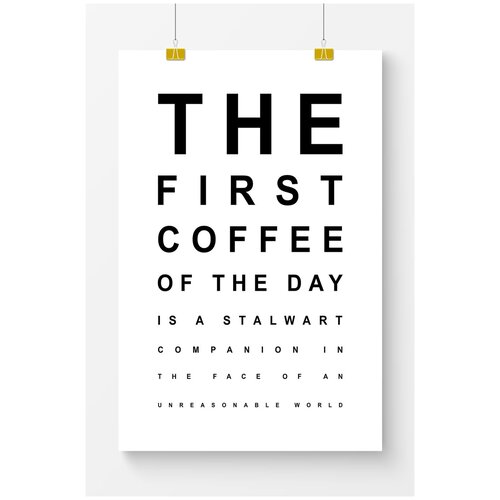     Postermarkt The first coffee,  5070 ,      ,  1619