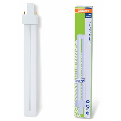   OSRAM DULUX S 11W/21-840, 11 , U-,   ,  G23,  490