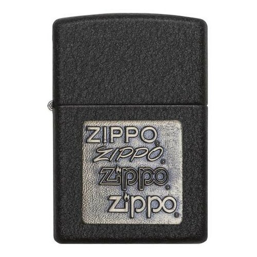    ZIPPO 362 ZIPPO Logo   Black Crackle,  6800